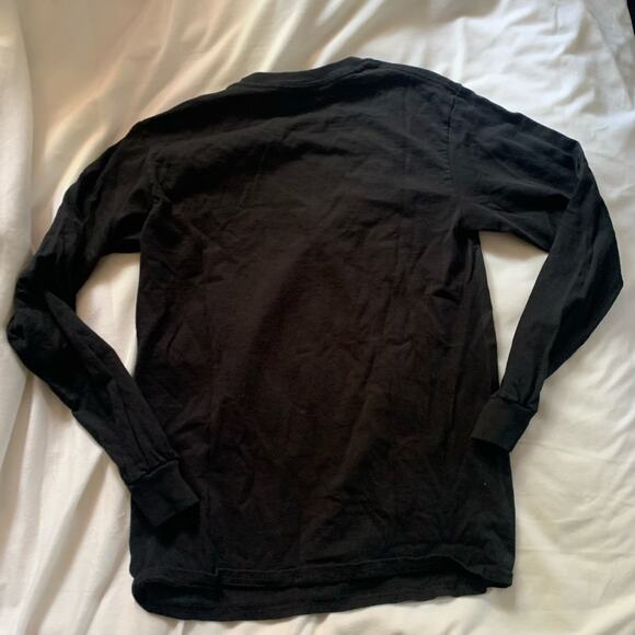 Bob Ross Color Run Black Long Sleeve Tee Shirt Small - Picture 3 of 4